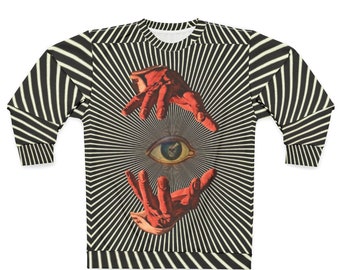 Sweat-shirt unisexe Horror Dreamcore Art (AOP)