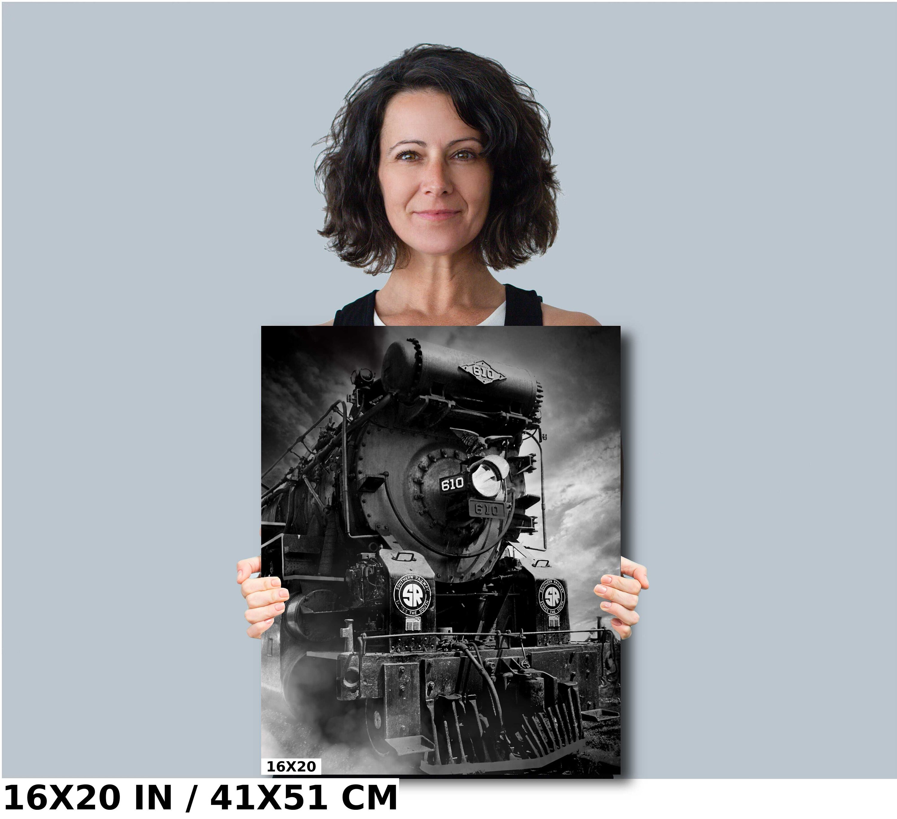 Southern Railroad Photo American Freedom Train Steam Engine