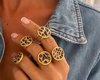 stokbrood, ronde, rechthoekige leopard