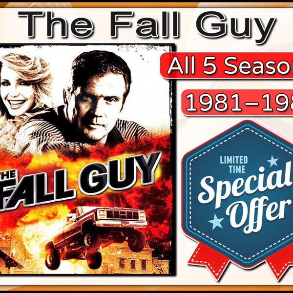 Fall Guy Complete Series Dvd Etsy