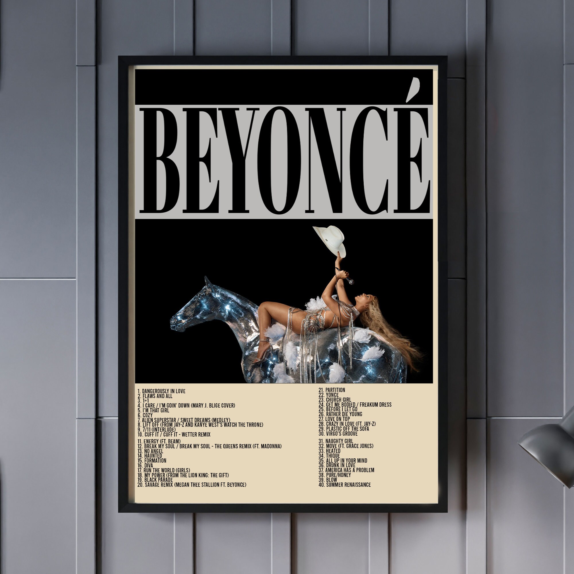Beyonce Concert Poster
