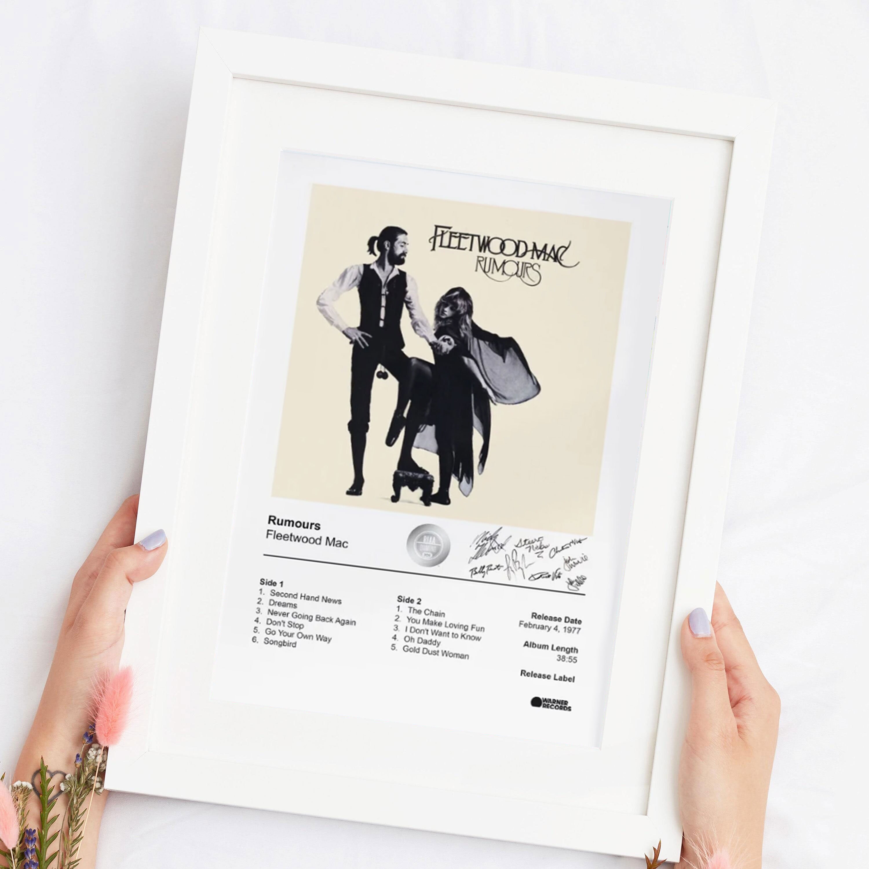 TRPOST Fleetwood Mac Rumours - Poster Su Tela Stampata Con - Foto 2