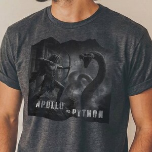Apollo T-shirt, Greek Gods, Python, Mythology Shirt