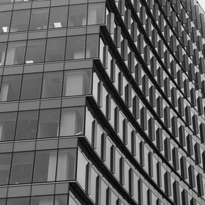 Architecture Building Photograph in Black and White Digital Download