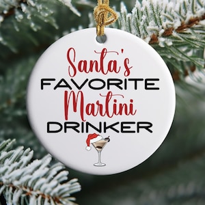 Espresso Martini Ornament, Martini Christmas, Gift for him Christmas Martini gifts Martini gifts for dad, Mens gift Martini, Martini gift