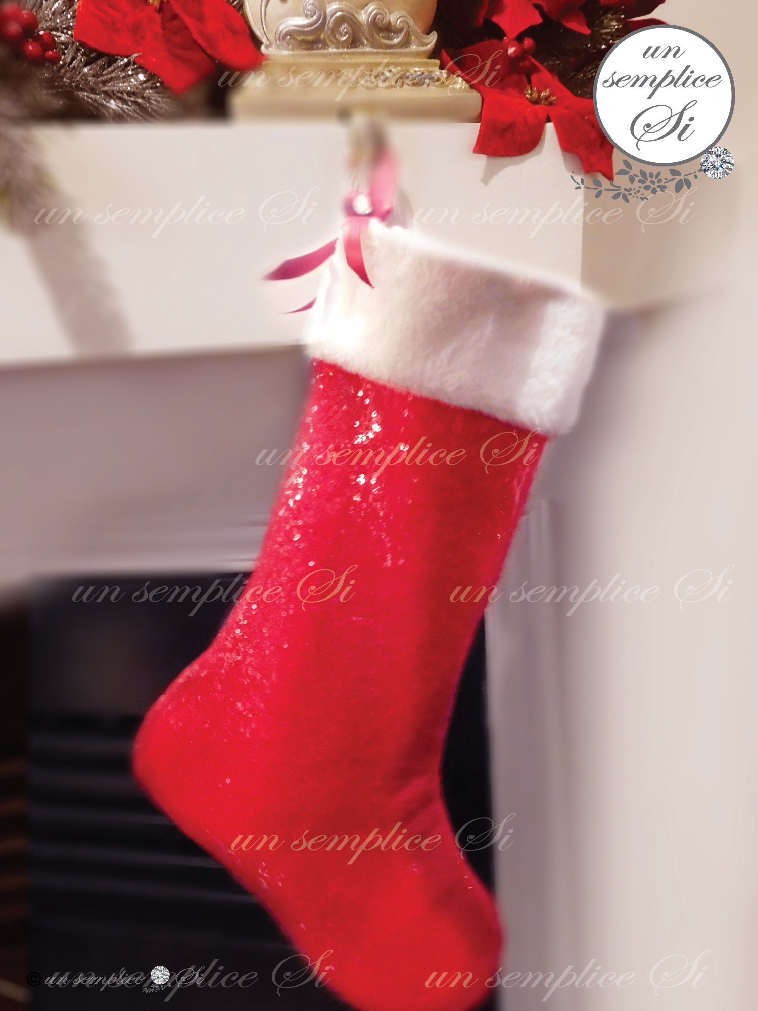 Christmas Stocking PDF Sewing Pattern, Christmas Stocking PATTERN, 3 ...