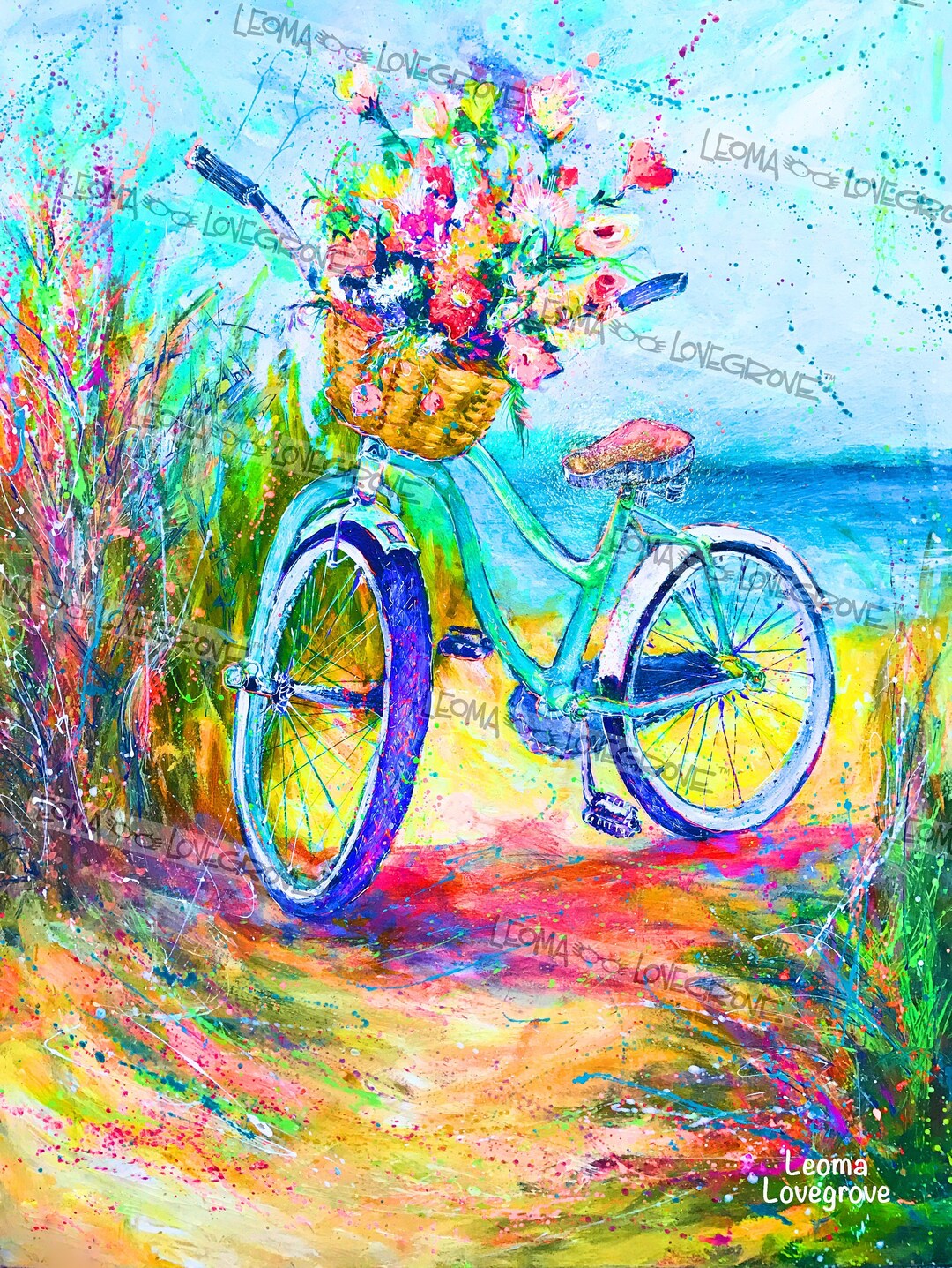 Beach'n Ride Paper Reproduction - Etsy