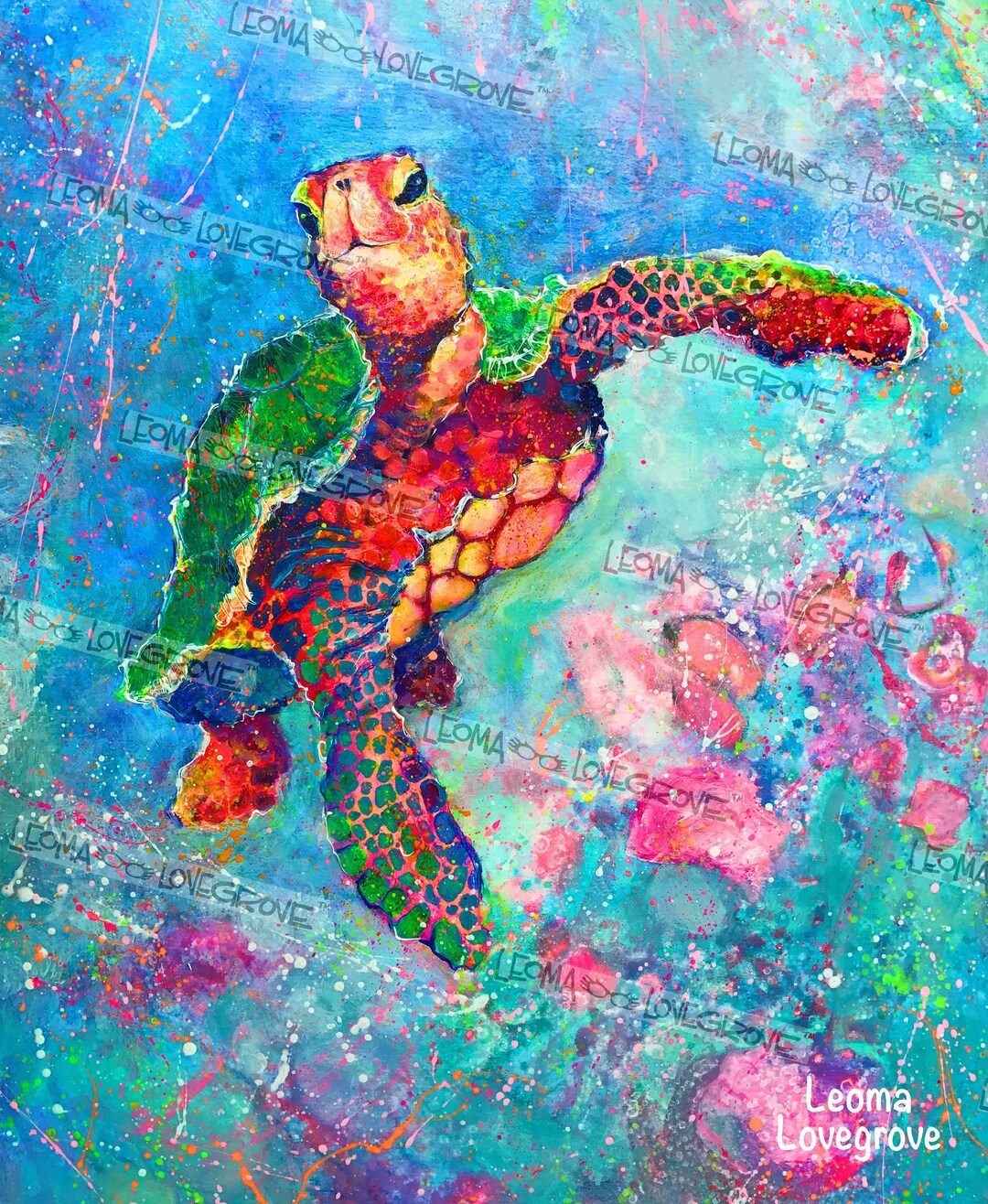 Michelangelo Paper Reproduction - Etsy