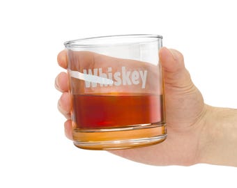 Grawerowana szklanka do whisky, 10,5 uncji, nowoczesna zastawa barmańska, prezent grawerowany laserowo
