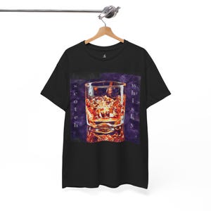 T-shirt unisexe pour amateur de whisky, cadeau pour les amateurs de scotch, tenues décontractées, vêtements sur le thème d&#39;un bar, t-shirt homme et femme, t-shirt graphique, thème whisky