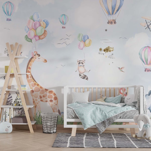 Temporary Wallpaper Nursery Etsy