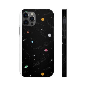 iPhone Planets space stars phone case