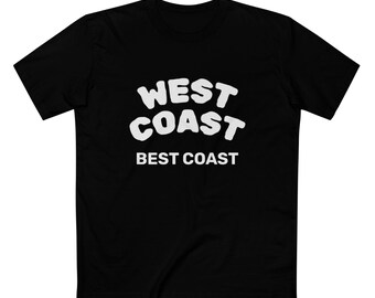 West Coast T-Shirt | Retro Graphic Tee, California