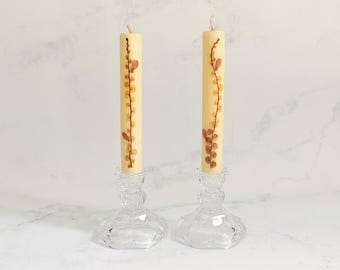Pair of Vintage Marquis by Waterford Crystal Candle Holders