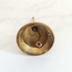 Vintage Brass Hand Bell bild 6