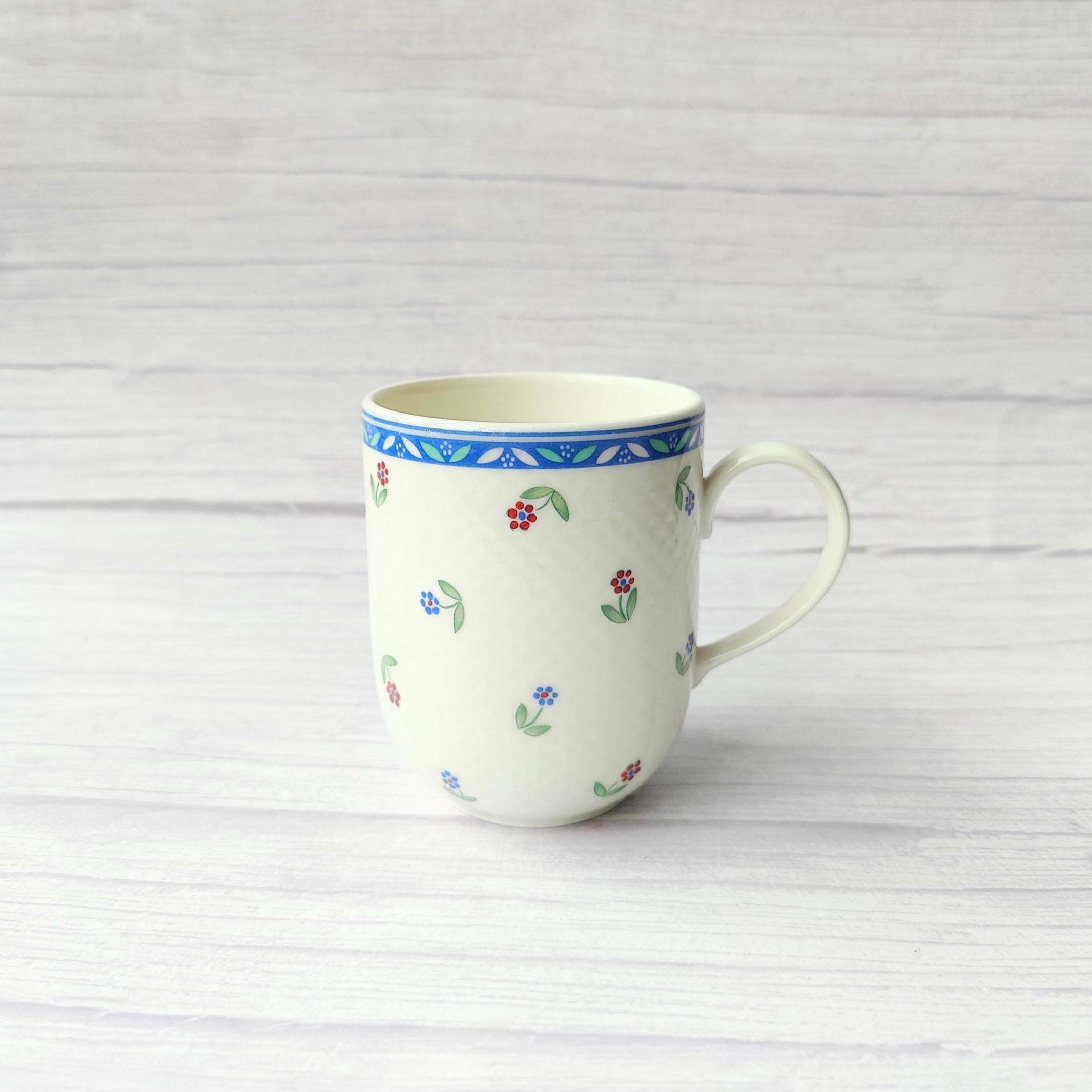Villeroy&Boch ビレロイ＆ボッホ ADELINE アデリン ティーセ Vintage Rare Villeroy & Boch 'adeline' Fine Vilbo China Coffee Tea