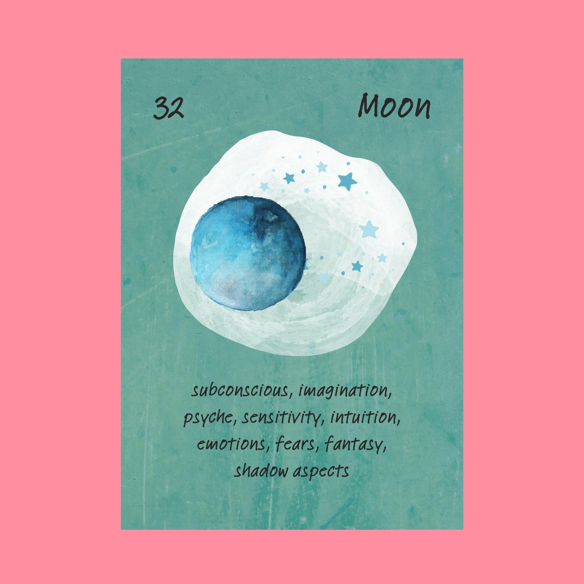 PRINTABLE Lenormand Deck Special Design Lucky Lenormand - Etsy