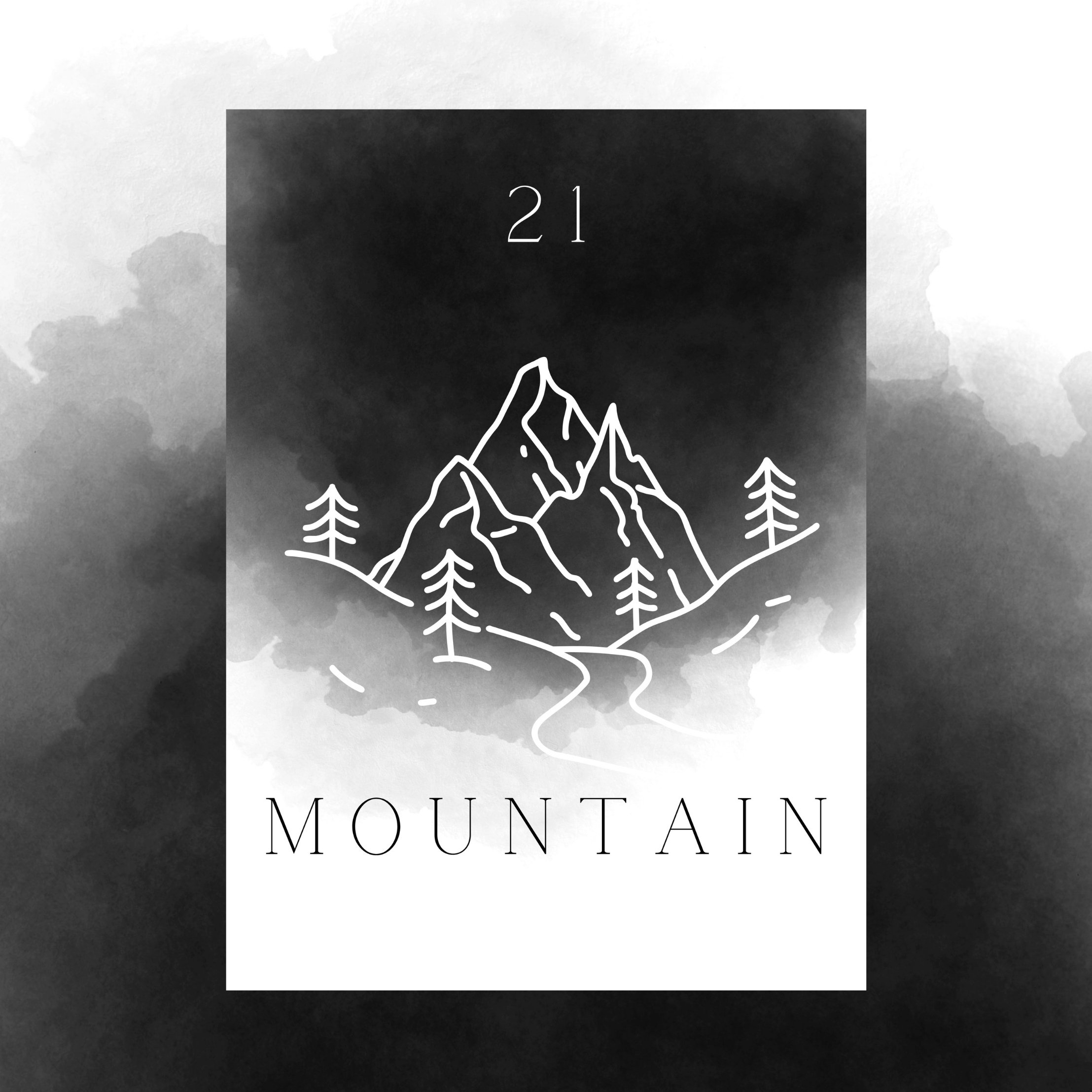PRINTABLE Lenormand Deck Special Design Smoky Lenormand - Etsy