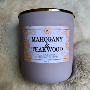 Mahogany & Teakwood Luxury Candle