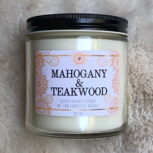 Mahogany & Teakwood Candle