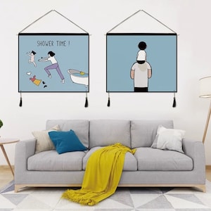 Personalised wall hangings / Bedroom wall hangings / Living room wall hangings / Warm wall hangings / Mother and Father wall hangings