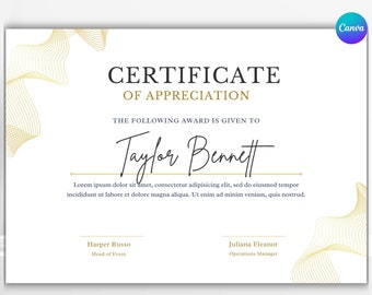 Certificate of Recognition Template Printable Course Certificate of