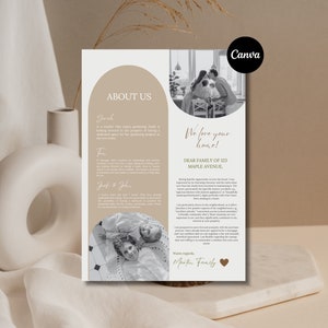 Plantilla de carta de oferta para el hogar / Carta de oferta para el comprador de Canva / Carta para el hogar familiar / Carta de We Love Your Home / Carta de oferta / Plantilla de Canva