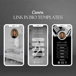 Link in bio template canva| Linktree canva template| Instagram landing page| Tik tok template. Canva Link in bio| Link in bio canva| Landing