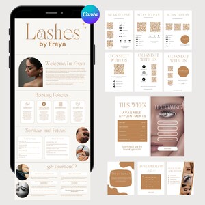 Acuity scheduling template lash tech, lash tech booking site, website template, lash website template, lash tech acuity template, lash site