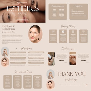 Acuity Scheduling Template Cream Hair Stylist, Acuity Scheduling Template, Booking site template Lash Makeup Hair Scheduling Template Canva