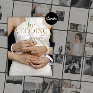 Wedding Photography Pricing Guide Template Pre Written Welcome Guide Template Photographer Client Guide Magazine Template Canva Template