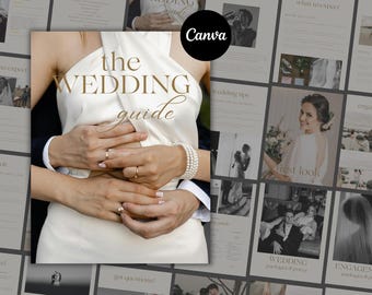 Wedding Photography Pricing Guide Template Pre Written Welcome Guide Template Photographer Client Guide Magazine Template Canva Template