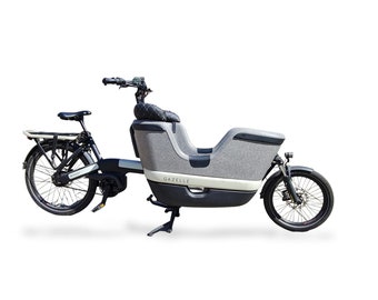 Gazelle Makki kussenset, 3 cm dikke skyleer bakfiets kussens geschikt voor Gazelle Makki