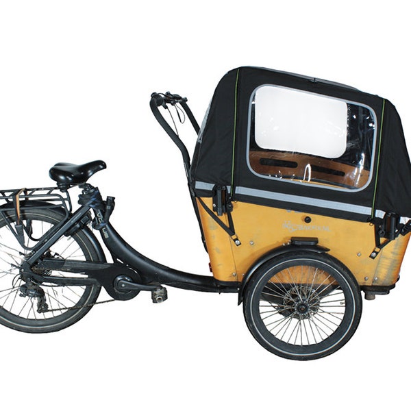 Vogue Superior 3 Lastenrad Regenzelt Lastenrad Verdeck Regenschutz Modell Kayra (ohne Zeltstangen)