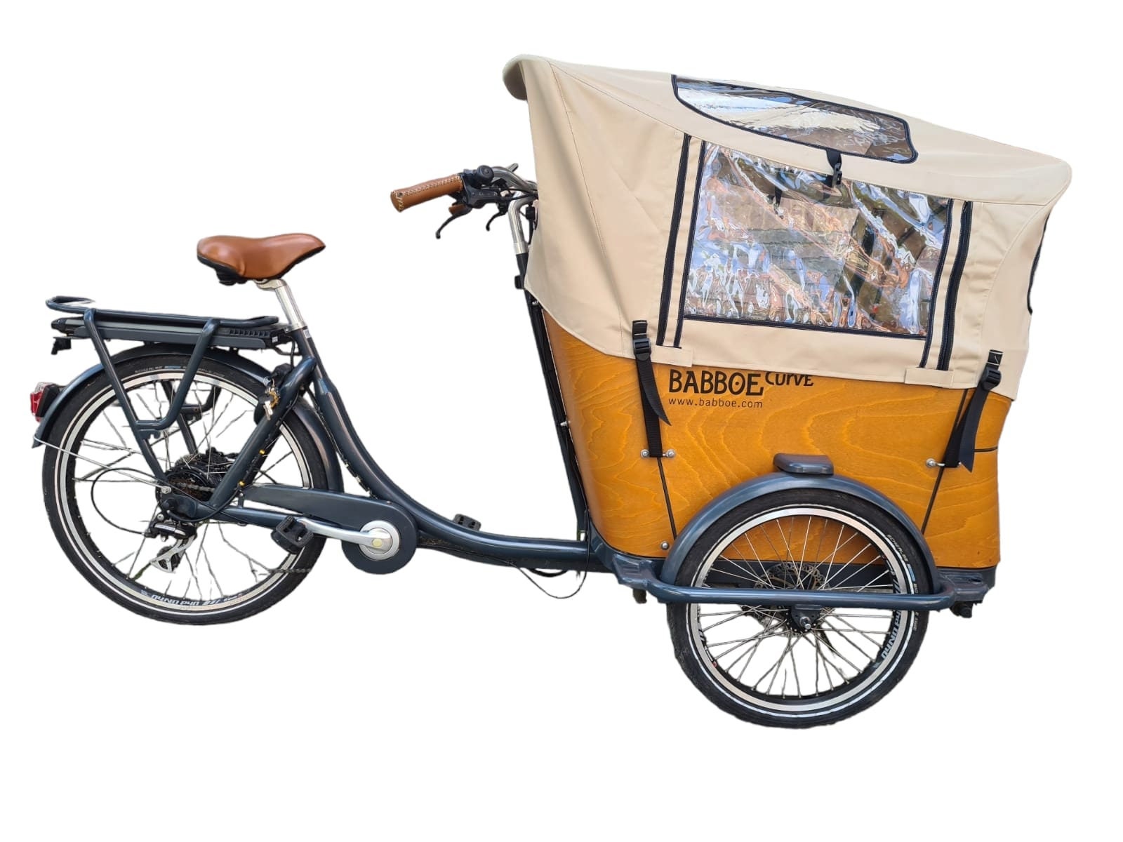 Babboe Curve Luxury Rain Tent Cargo Bike Canopy Rain Tent without