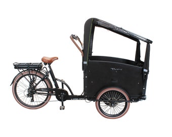 Troy bakfiets luxe regentent huif cargo bike rain cover (zonder tentstokken)