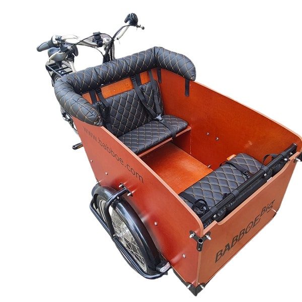 Babboe Big Cargo Bike Extralux Kissenset passend für Babboe Big