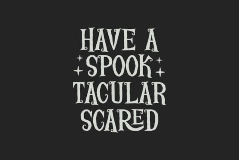 Scared Lettering Wicked Broom Font – Halloween- Font SVG for Cricut and Sublimation - Etsy