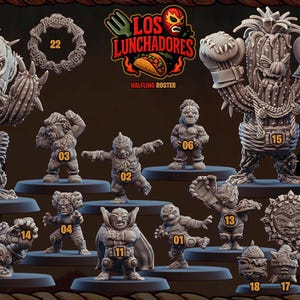 UGNI Halfling Fantasy Football Team - Los Lunchadores