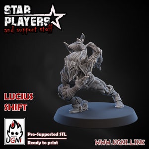 UGNI ファンタジー フットボール エルフ ツイン スター プレイヤー