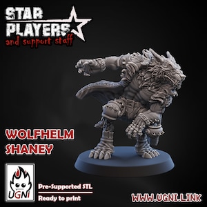 UGNI Fantasy Football Werewolf Star Player