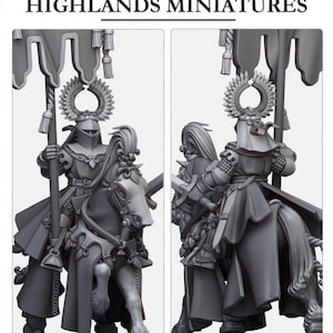 Highland Miniatures Gallia Battle Standard Bearer