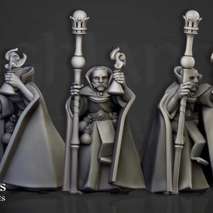 Highland Miniatures Mages