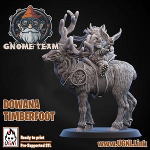 UGNI Gnome Fantasy Football Star Player - Dowana Timberfoot