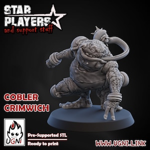 UGNI Fantasy Football Star Player "Cobler Crimwich"