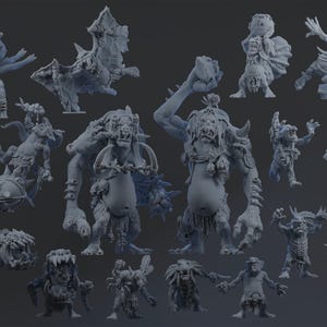 Brutefun Savage Goblins Fantasy Football Team - &quot;Kretaceous Krumpaz&quot;