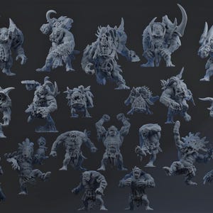Brutefun Savage Orcs Fantasy Football Team - &quot;Kretaceous Krumpaz&quot;