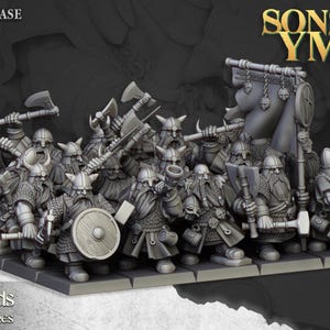 Highland Miniatures Dwarf Warriors