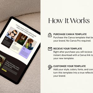 Bold, modern Canva website template designed for creative agencies, coaches, and service-based businesses. This feminine, editorial-style design helps you showcase your brand with clarity and confidence while creating a polished, high-end online presence. Fully customizable and easy to edit in Canva, it’s perfect for entrepreneurs who want a strategic, conversion-focused website that stands out, builds trust, and attracts aligned clients effortlessly.