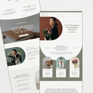 Squarespace website template designed for therapists, counsellors, psychologists, and wellness coaches looking to create a calm, modern, and professional online presence. Features a premium, minimalist design with a clean layout ideal for showcasing services, building client trust, and encouraging bookings. Fully editable in Squarespace and responsive across all devices, making it easy to customize and launch a polished website quickly and efficiently for any wellness or service-based brand.
